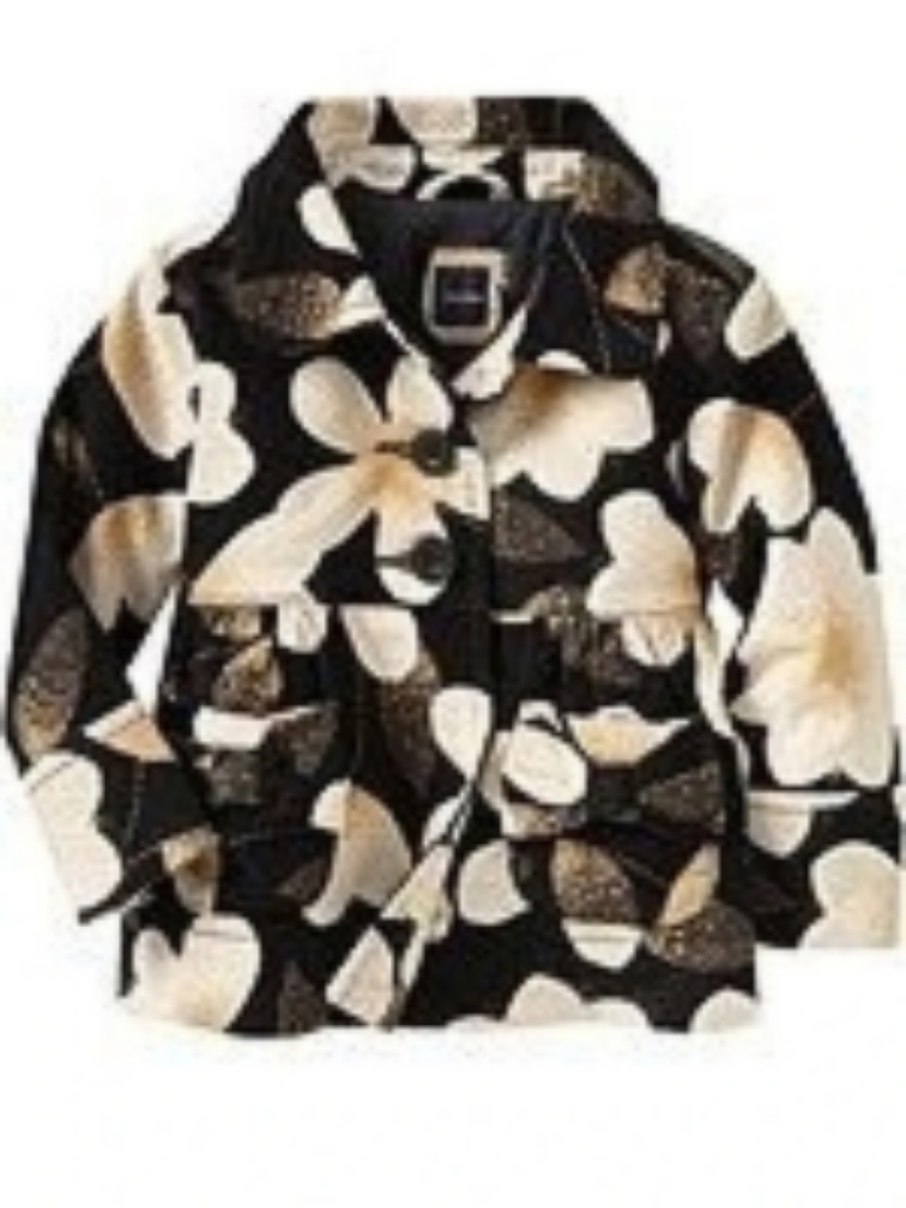 babyGap Floral Corduroy Jacket Girls 3T